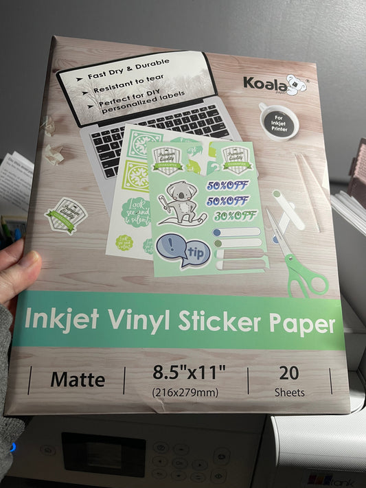 My Official Review of Koala Matte Printable Vinyl: Why It’s My Studio Essential