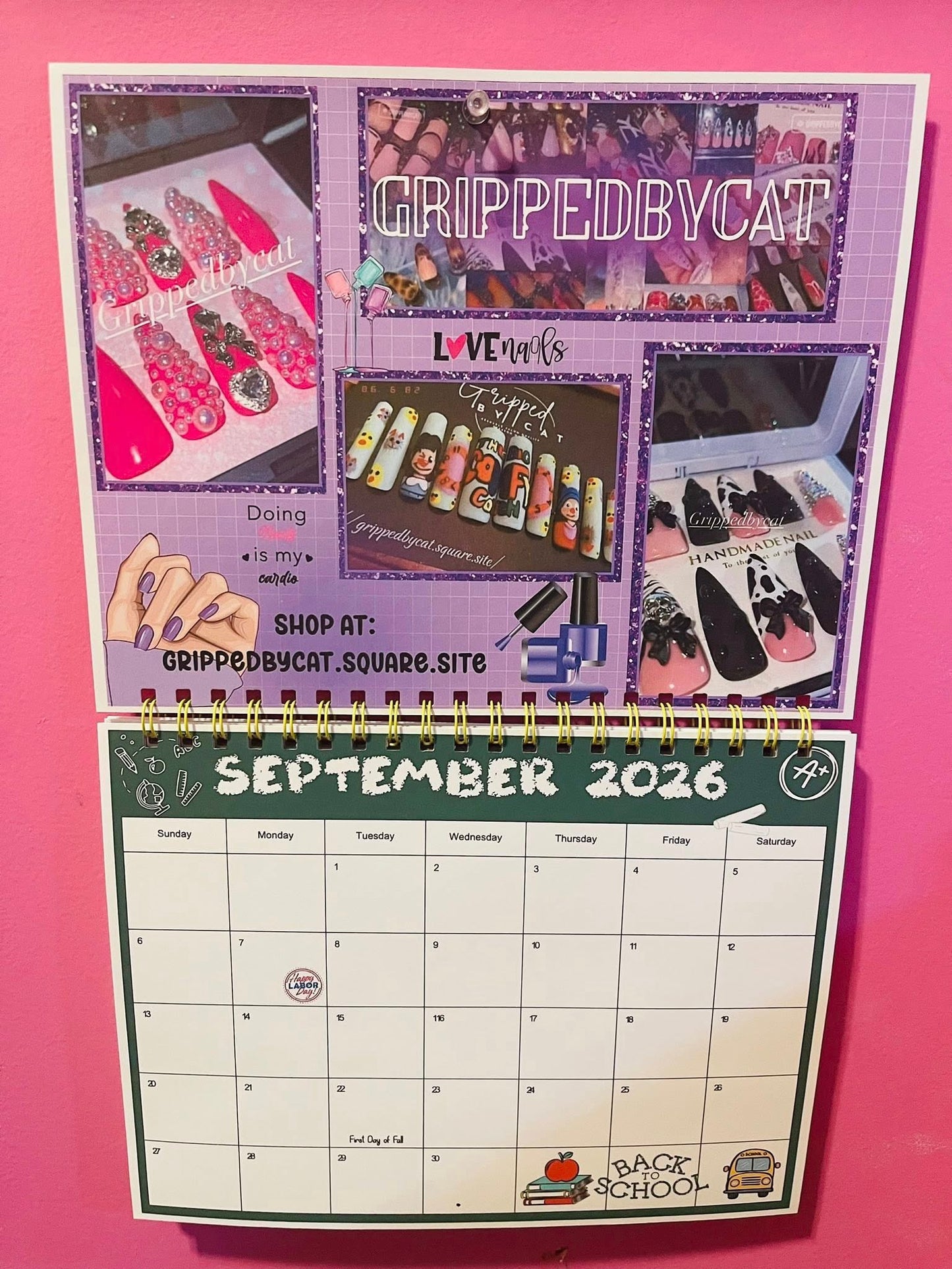 👑 The Nail Queens 2026 Calendar 💅