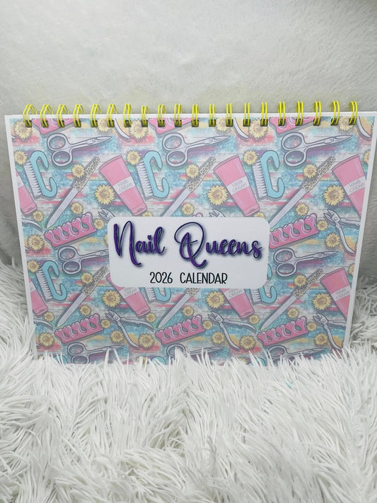 👑 The Nail Queens 2026 Calendar 💅
