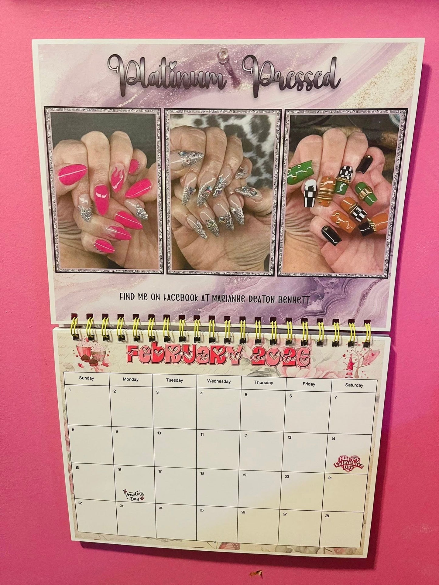 👑 The Nail Queens 2026 Calendar 💅