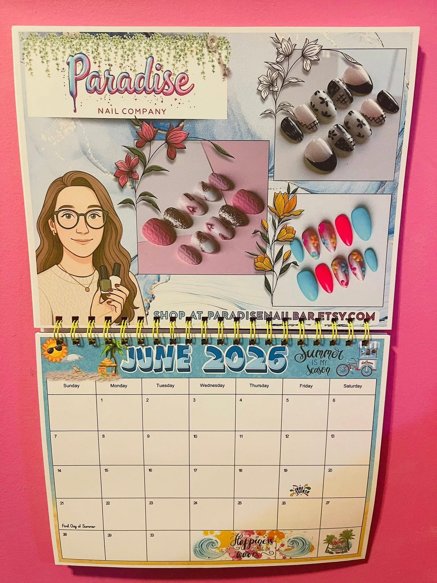 👑 The Nail Queens 2026 Calendar 💅